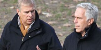 El príncipe Andrés, «perplejo» ante los llamados a cooperar en el caso Jeffrey Epstein El principe Andrés y Jeffrey Epstein