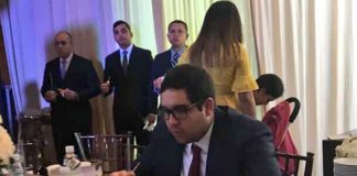 La red de operadores y testaferros de Nicolasito Nicolás Maduro Guerra en una fiesta de la familia Morón en Maracaibo