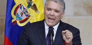 Duque pide a EEUU que declare a Venezuela país promotor del terrorismo