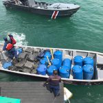 Guardacostas estadounidenses capturaron a siete venezolanos con 4.200 kilos de cocaína