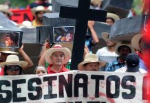 Denuncian el asesinato de 29 defensores de DDHH en Honduras este año