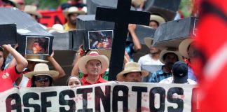 Denuncian el asesinato de 29 defensores de DDHH en Honduras este año
