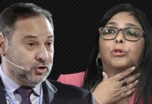 La bajada de Delcy en España y el oro rumbo a Turquía