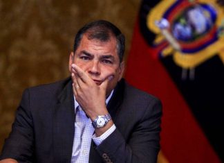 Fiscalía de Ecuador afirma que Correa lideraba una organización criminal