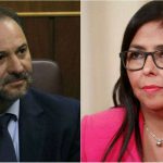 Aseguran que el encuentro de Delcy Rodríguez con el ministro español no fue casual