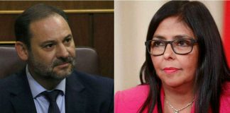 Aseguran que el encuentro de Delcy Rodríguez con el ministro español no fue casual