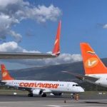 Boeing 747 de Conviasa abandona Argentina hacia Estados Unidos