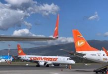 Boeing 747 de Conviasa abandona Argentina hacia Estados Unidos