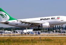 EEUU sancionó a compañías de Emiratos Árabes por apoyo a aerolínea iraní Mahan Air