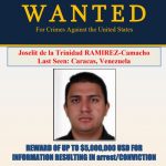 EEUU ofrece recompensa de $ 5 millones por la captura del presidente de Sunacrip, Joselit Ramírez