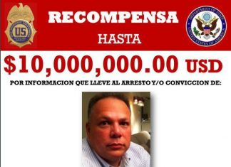 EEUU ofrece $10 millones de recompensa por la captura de Pedro Luis Martín-Olivares, exjefe del Sebin
