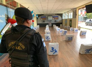 Cae una avioneta con 1,028 paquetes de cocaína en Guatemala procedente de Venezuela