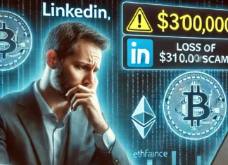 Un inversor cae en criptoestafa a través de LinkedIn: Una advertencia crucial