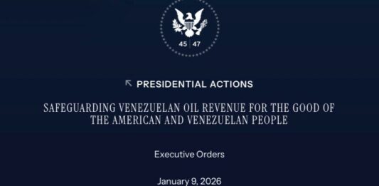 Estados Unidos custodiará y administrará fondos de Venezuela mediante decreto de emergencia