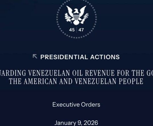 Estados Unidos custodiará y administrará fondos de Venezuela mediante decreto de emergencia