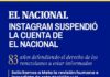 Instagram mantiene suspendida la cuenta de El Nacional